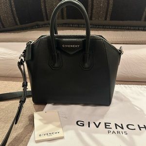 Givenchy Antigona Bag Mini Black Leather